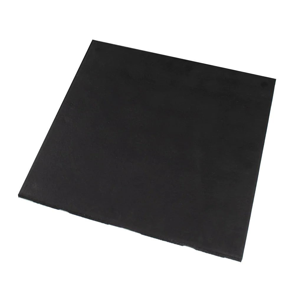 Black 500mm x 500m 20mm Interlocking Flooring Tiles - BlackBear Fitness